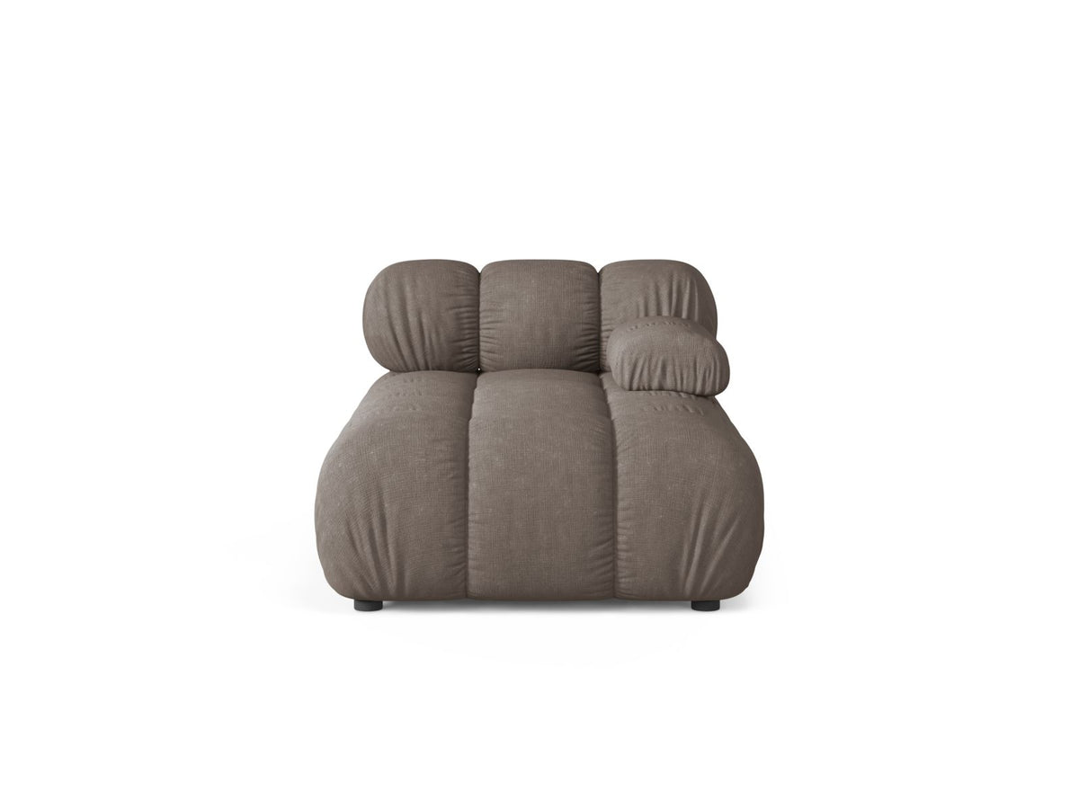 Chaise Longue Destra, "Bellis", 1 Posto, 155x94x70 - Cappuccino