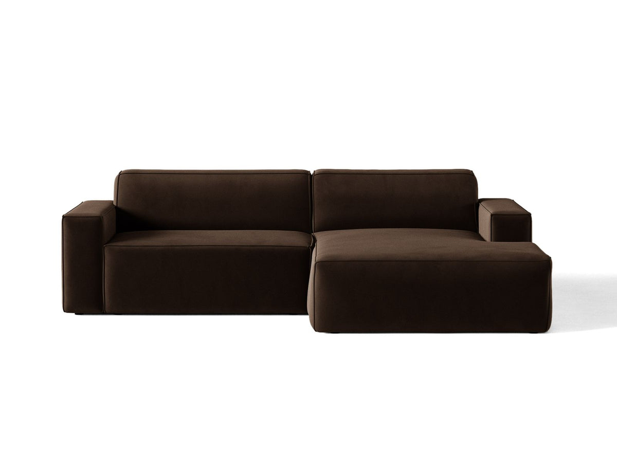 Divano Angolare Componibile Jodie, 3 Posti, 162x224x77