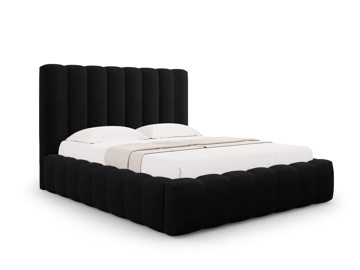 Letto contenitore con testiera, "Kelp", 230x165x125