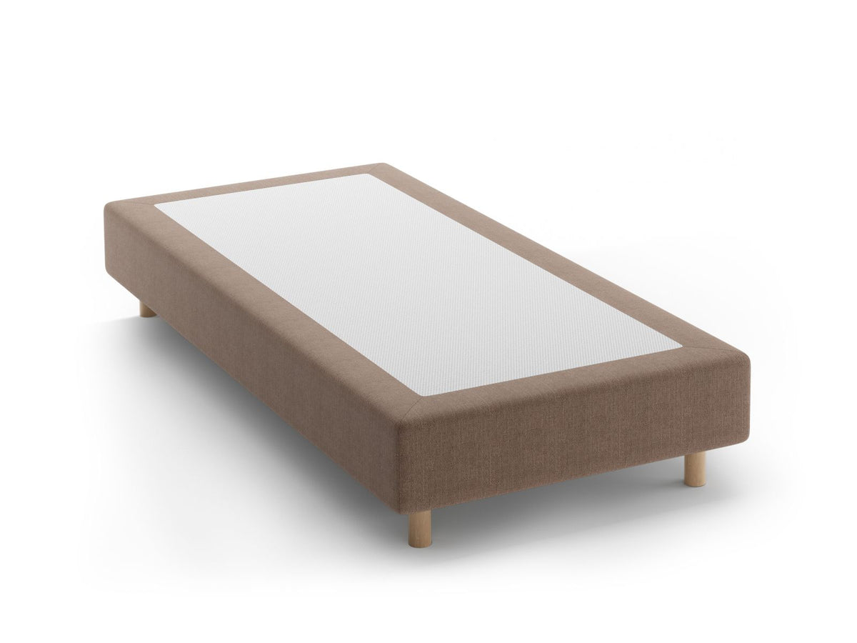 Base Letto Whale Gambe legno di faggio naturale - Marrone Chiaro 100x200