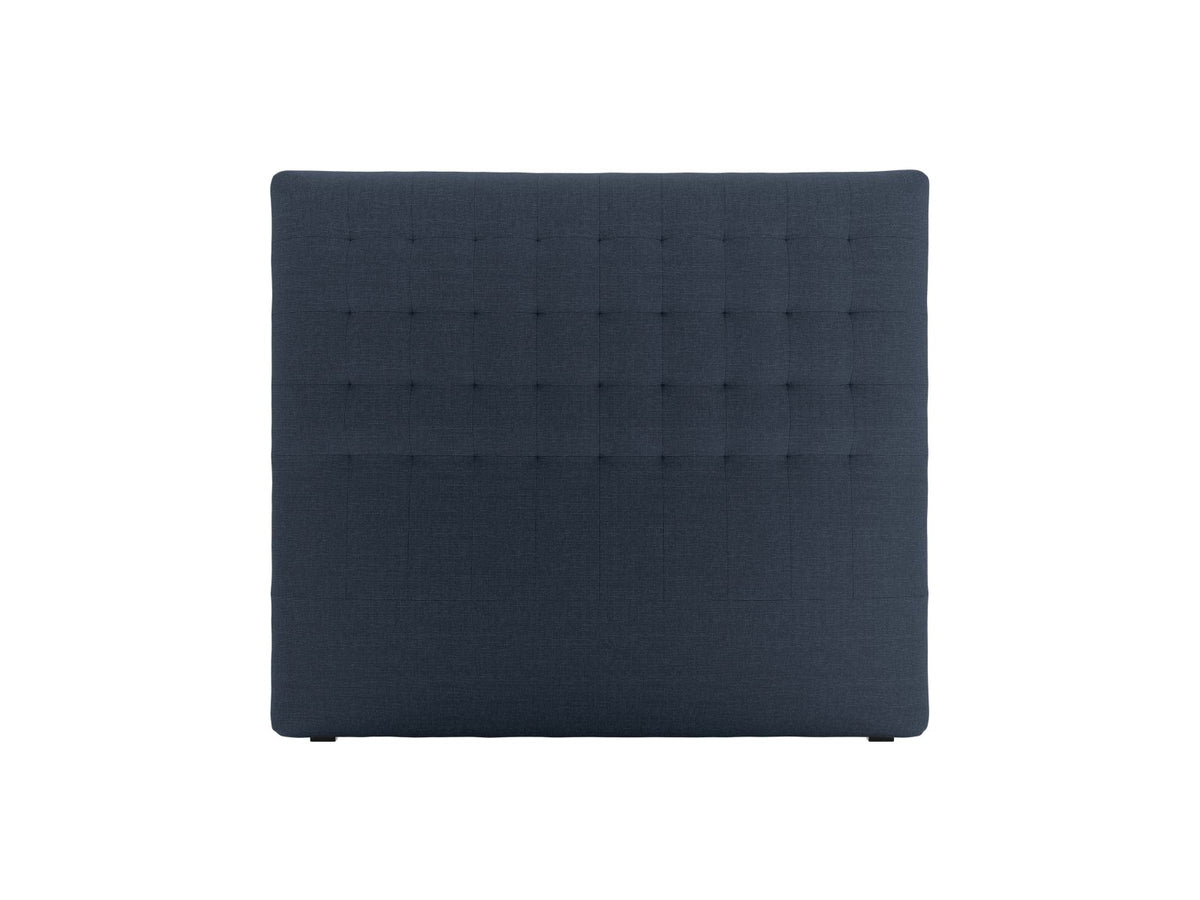 Testiera Nova Alta 120 cm - Blu Navy 140x200