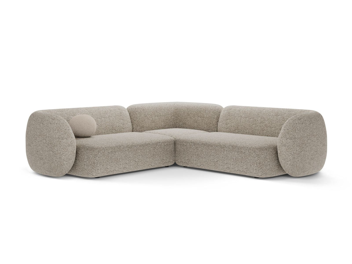 Divano Angolare Simmetrico Componibile Kate, 5 Posti, 252x252x76