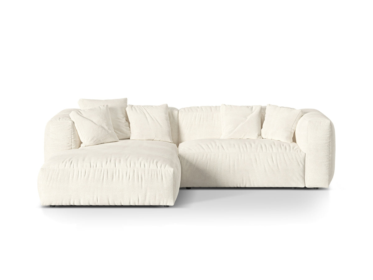 Divano Angolare Componibile XL Martina, 2 Posti, 176x280x75