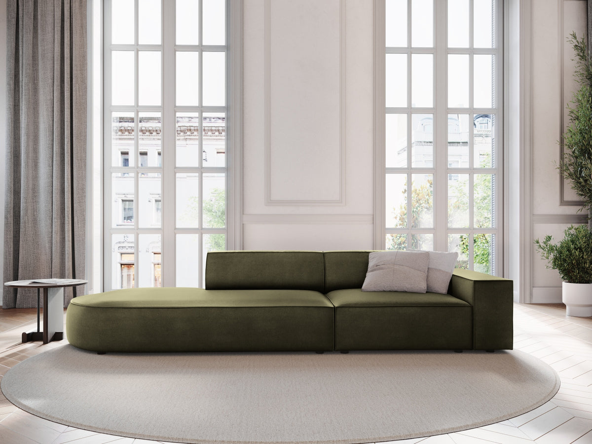 Divano, "Jodie", 3 Posti, 262x102x70, arrotondato
