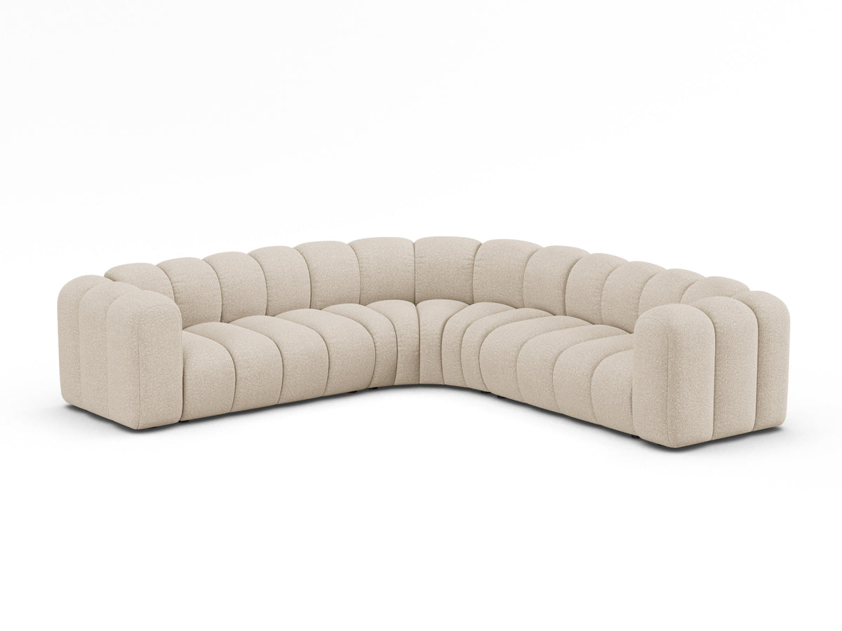 Divano Angolare Simmetrico Componibile Lupine, 6 Posti, 280x280x70