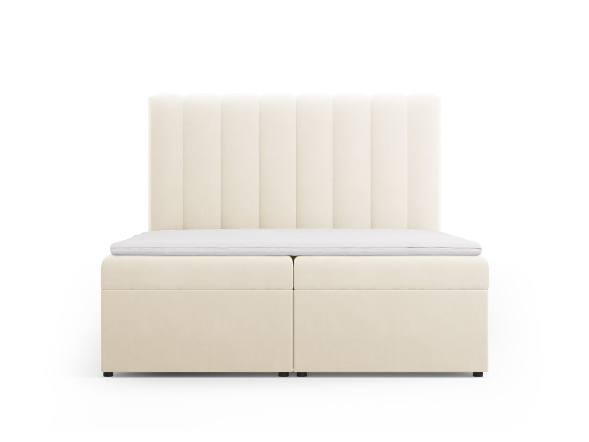 Letto: testiera + molle/materasso + coprimaterasso, "Kelp", 210x160x125