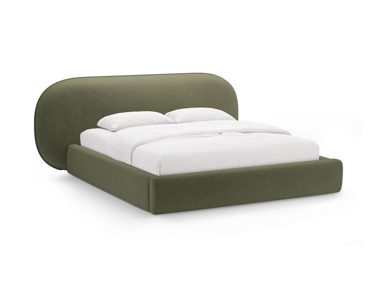Letto Contenitore con Testata Ovalo