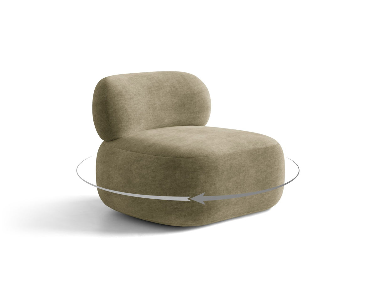 Poltrona Girevole Aura, 1 Posto, 91x84x73