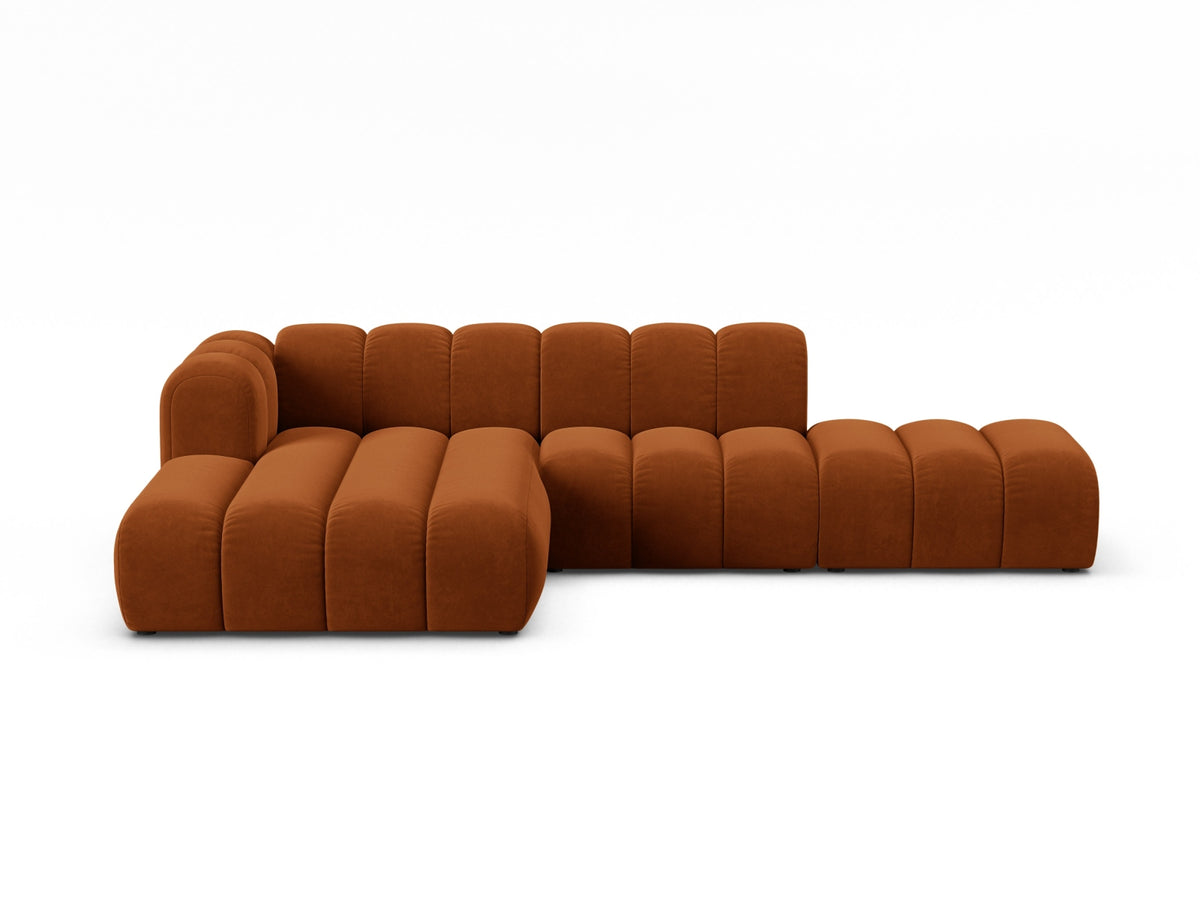 Divano Angolare Componibile Aperto Lupine, 5 Posti, 177x299x70