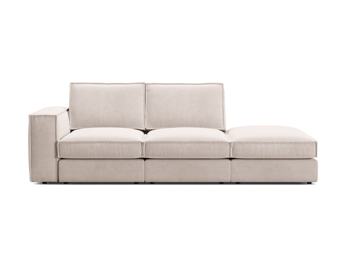 Divano Componibile Aperto Pola, 3 Posti, 103x259x88
