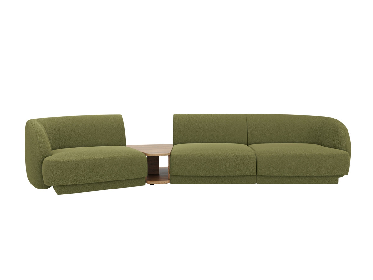 Divano Componibile Miley, 3 Posti, 126x303x70