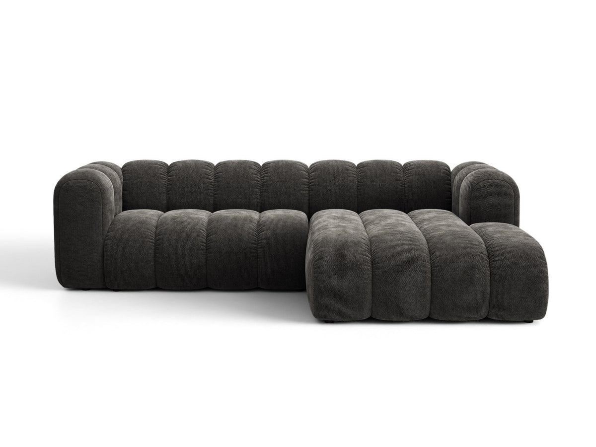 Divano Letto Angolare con Contenitore Lupine, 4 Posti, 177x270x70