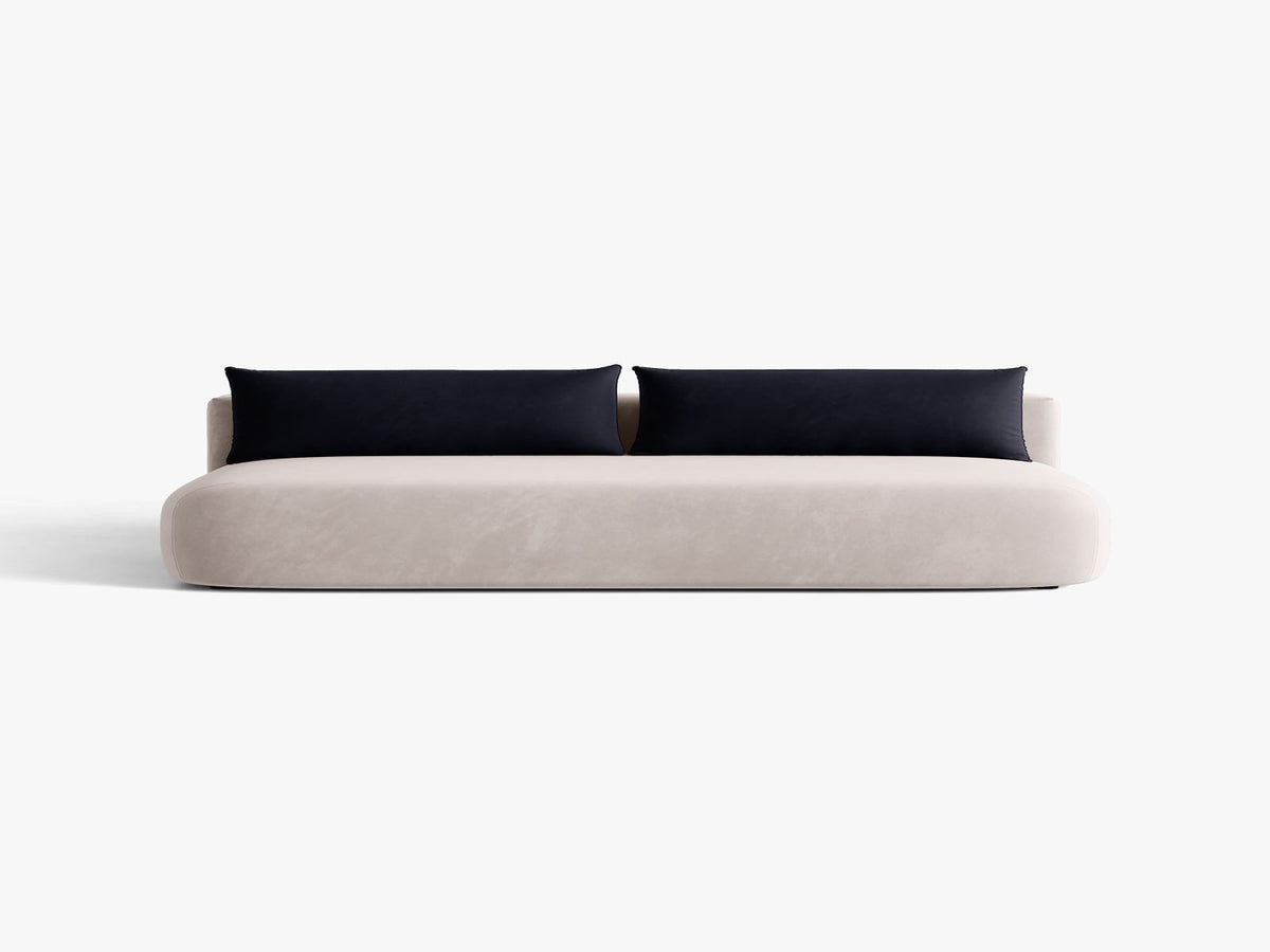 Divano Letto con Contenitore Hena, 3 Posti, 112x205x85