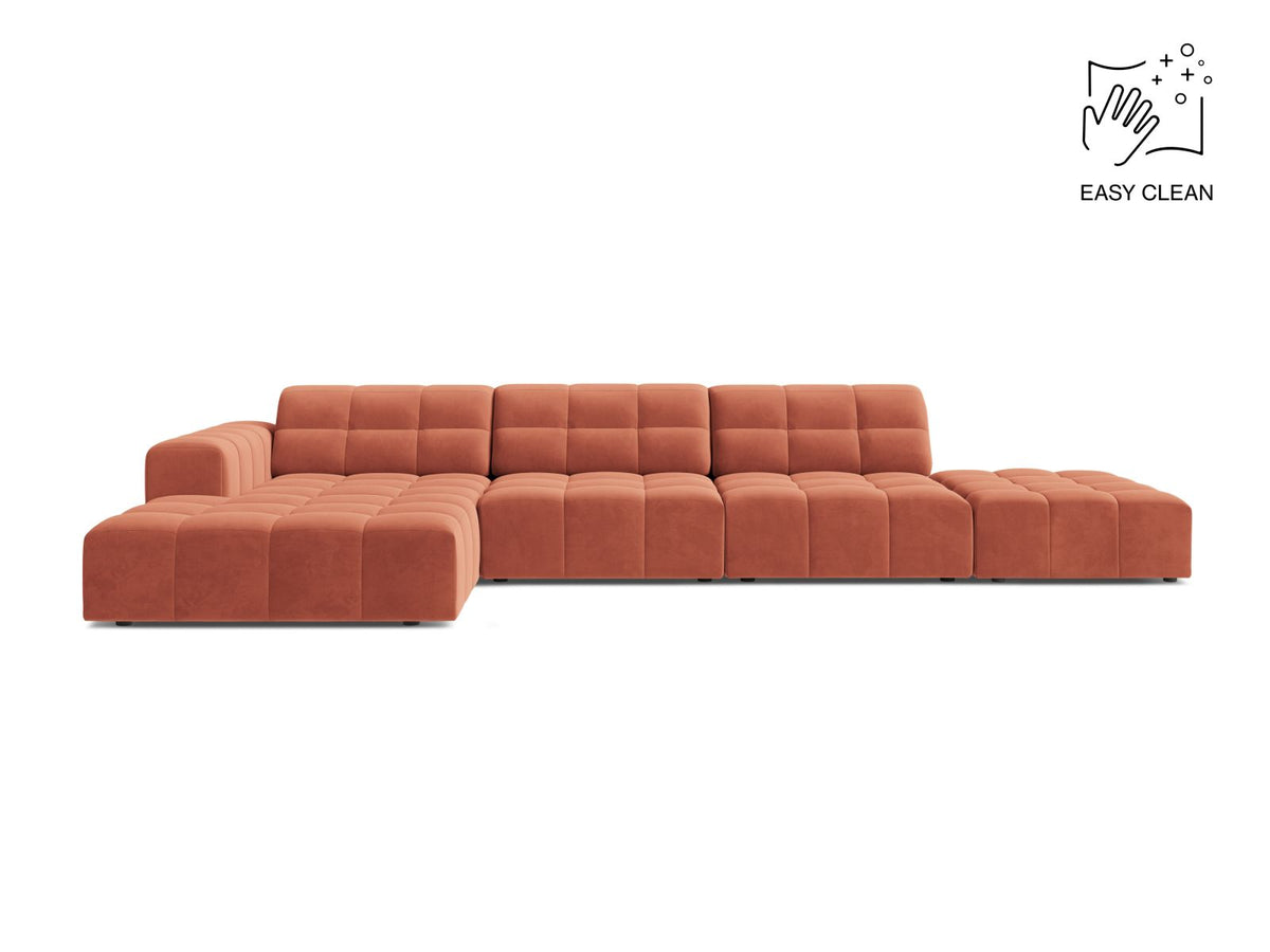 Divano Angolare Jennifer, 5 Posti, 167x348x78
