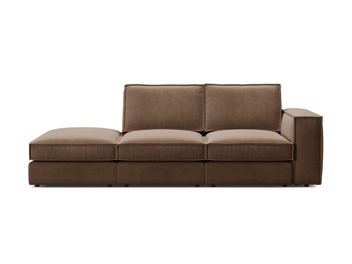 Divano Componibile Aperto Pola, 3 Posti, 103x259x88