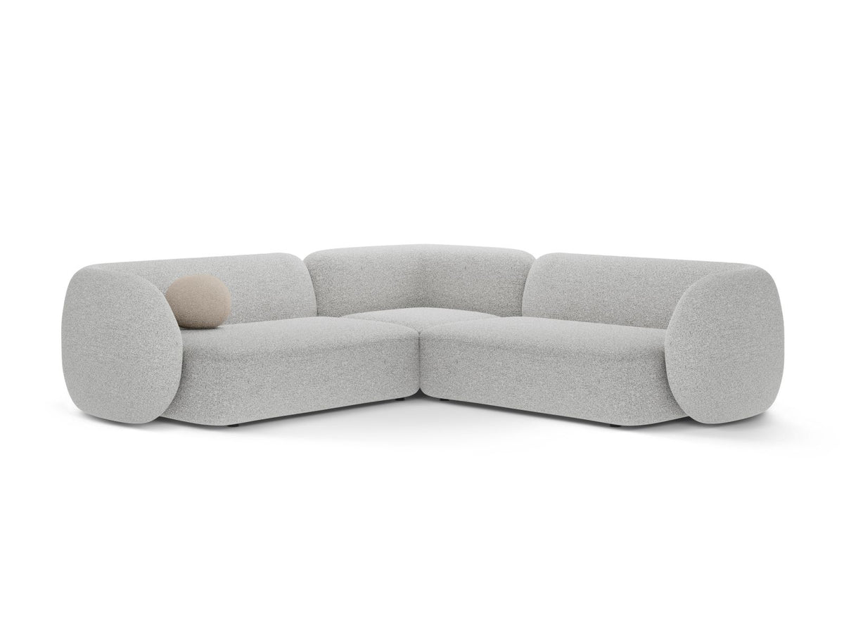 Divano Angolare Simmetrico Componibile Kate, 5 Posti, 252x252x76