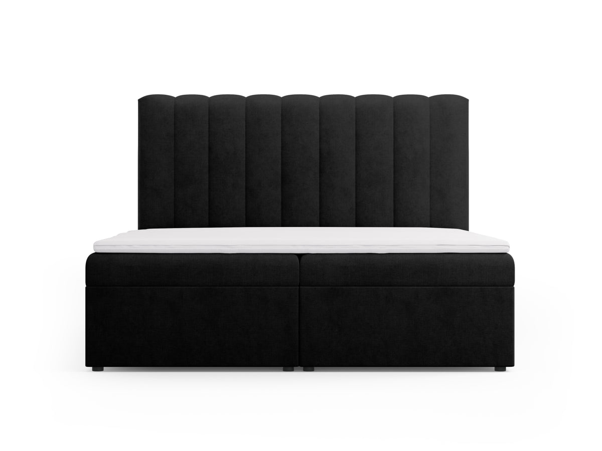 Letto: testiera + molle/materasso + coprimaterasso, "Kelp", 210x180x125