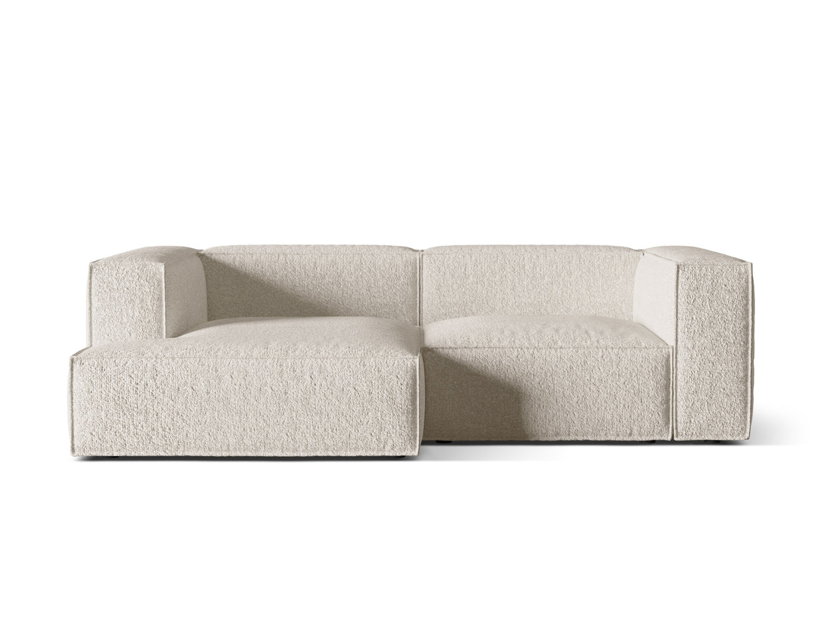 Divano Angolare Componibile Nuria, 3 Posti, 147x252x72