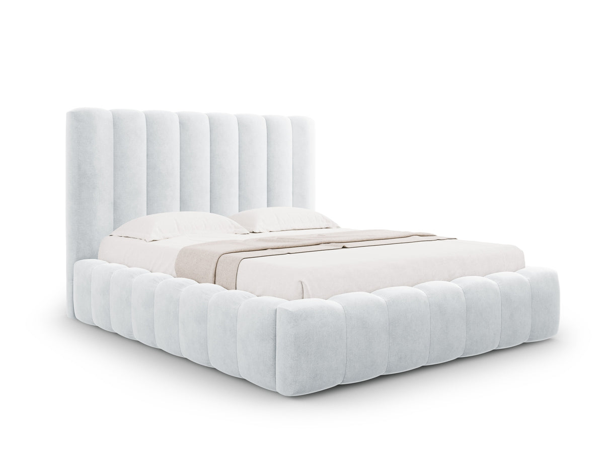 Letto contenitore con testiera, "Kelp", 230x205x125