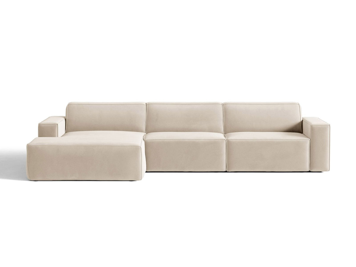 Divano Angolare Componibile Jodie, 4 Posti, 162x284x77