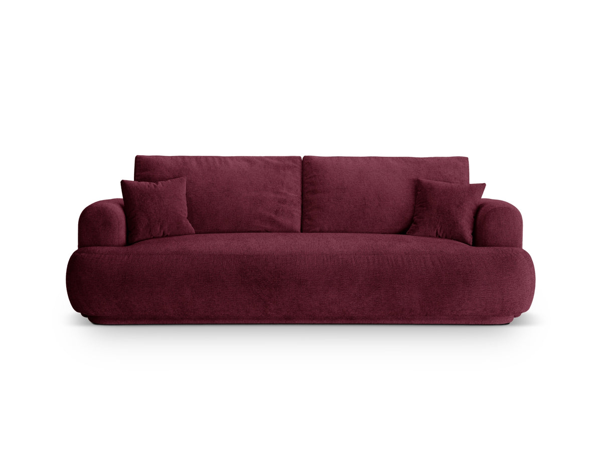 Divano Letto con Contenitore Ella, 3 Posti, 108x253x88