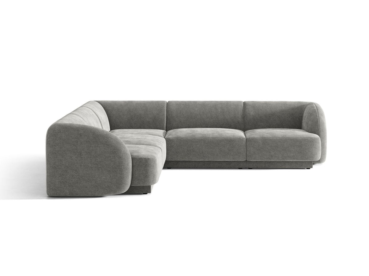 Divano Angolare Simmetrico Miley, 5 Posti, 255x255x70