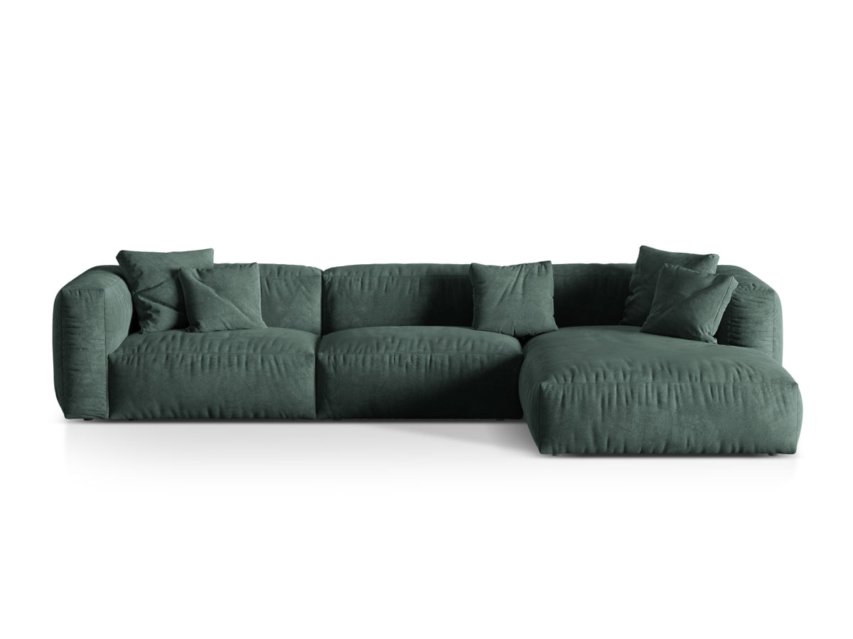 Divano Angolare Componibile XL Martina, 3 Posti, 176x330x75