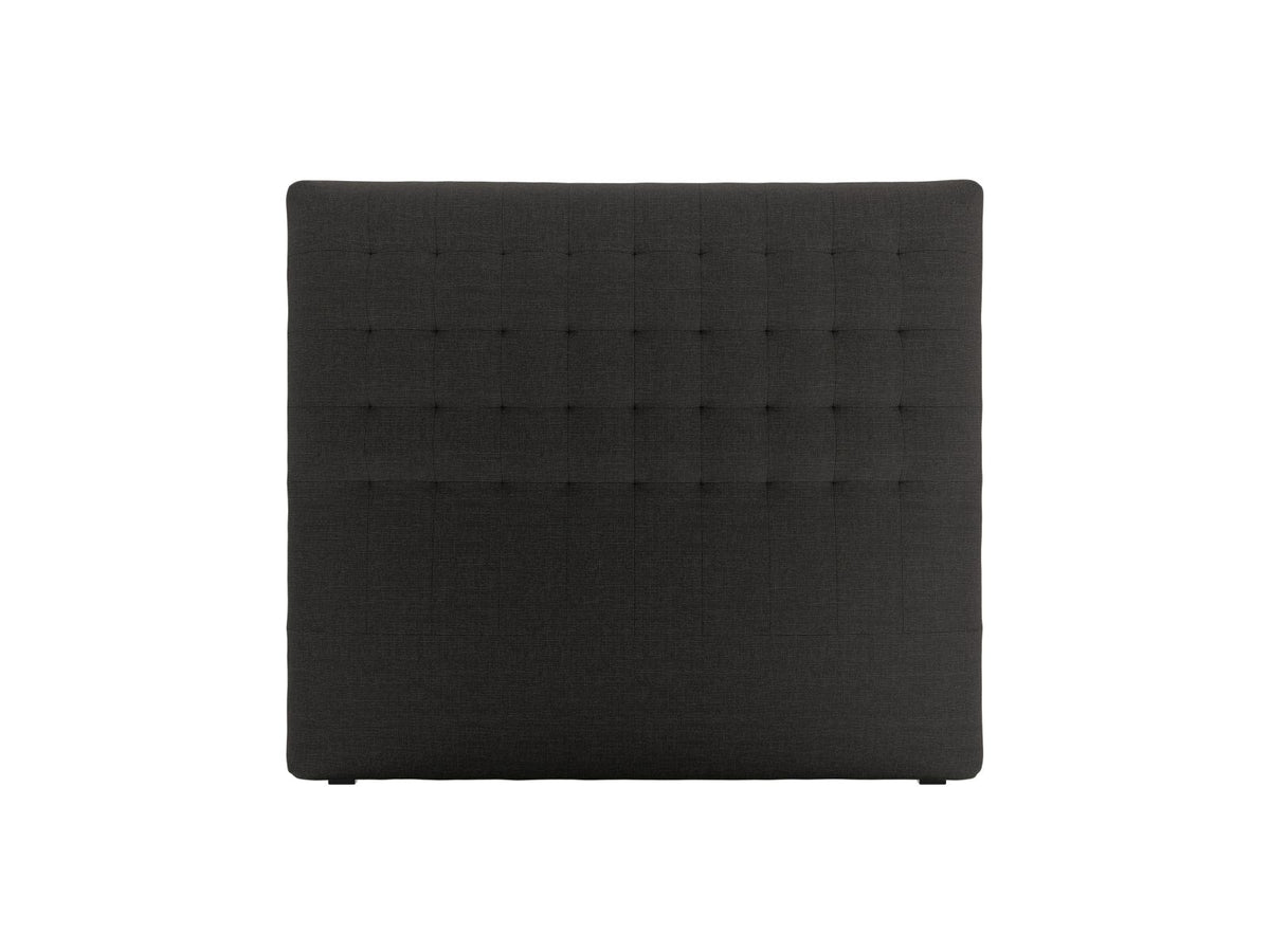 Testiera Nova Alta 120 cm - Nero 140x200