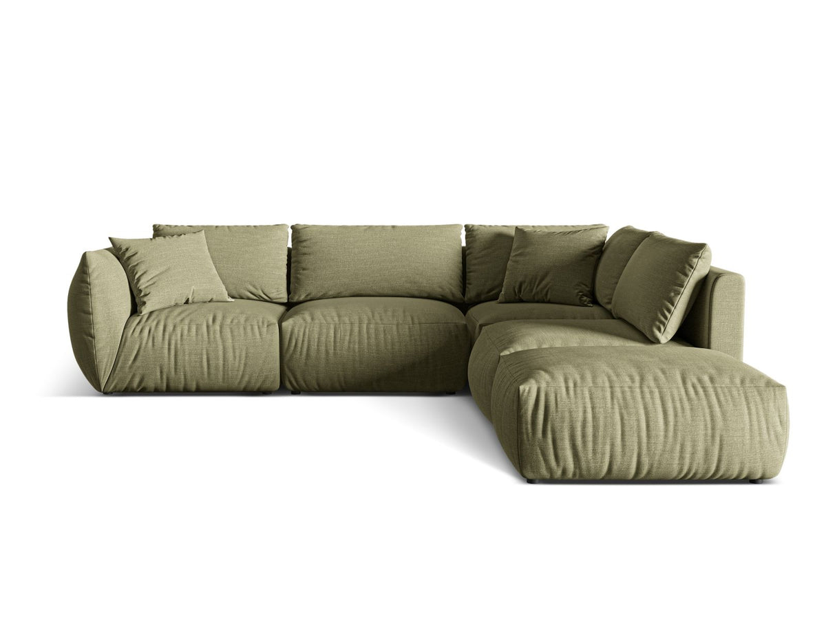 Divano Angolare Componibile Chris, 4 Posti, 290x295x80