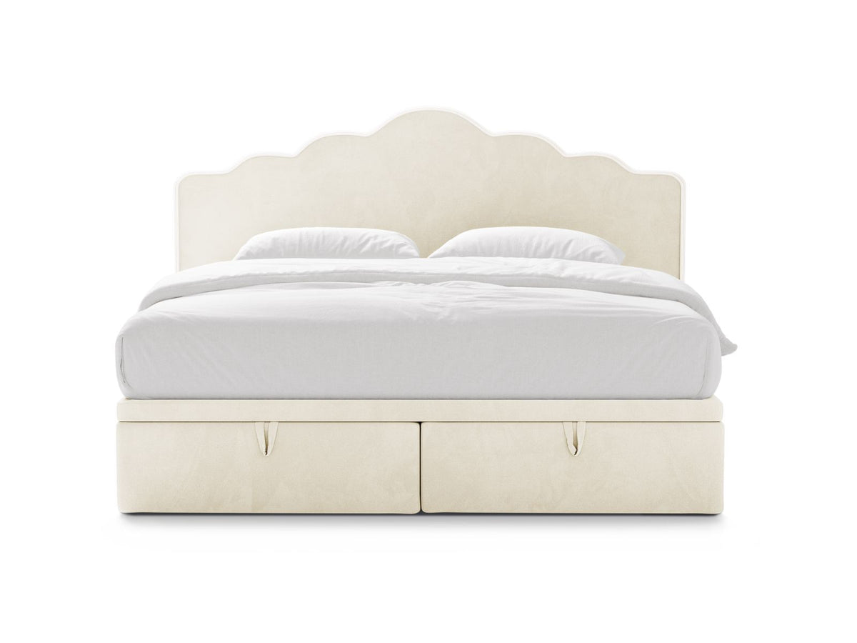 Letto Boxspring con Testata, Materasso e Topper Dream