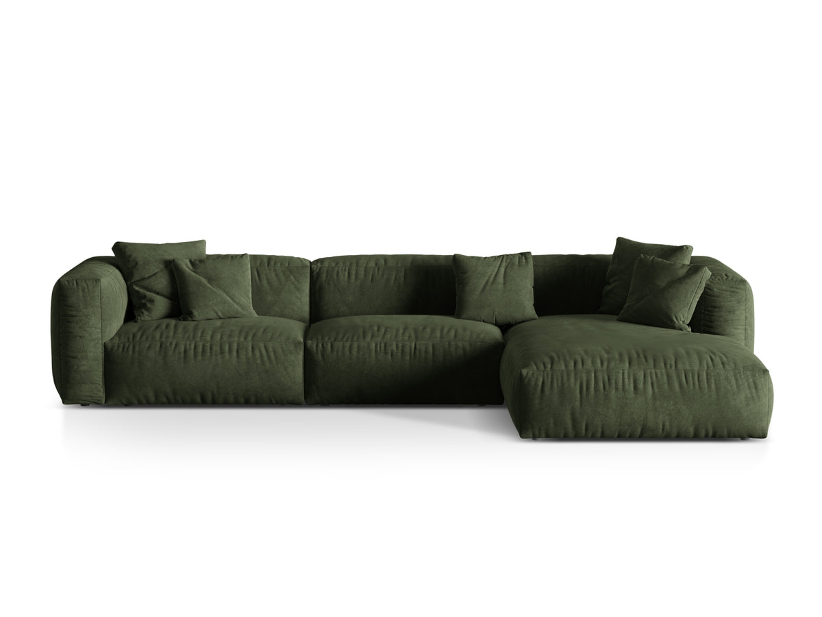 Divano Angolare Componibile XL Martina, 3 Posti, 176x330x75