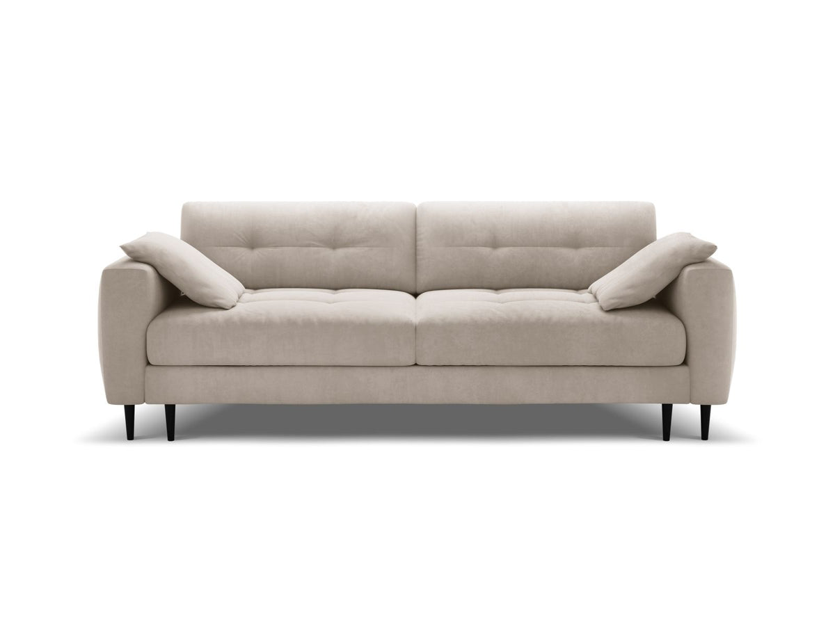 Divano Letto con Contenitore Bemy, 3 Posti, 110x242x92