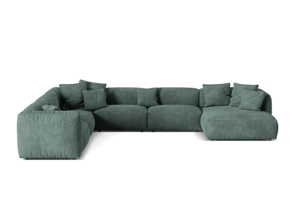 Divano Angolare Componibile XL Martina, 6 Posti, 316x406x75