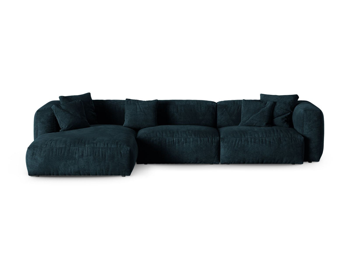 Divano Angolare Componibile XL Martina Seduta Profonda, 3 Posti, 176x330x75