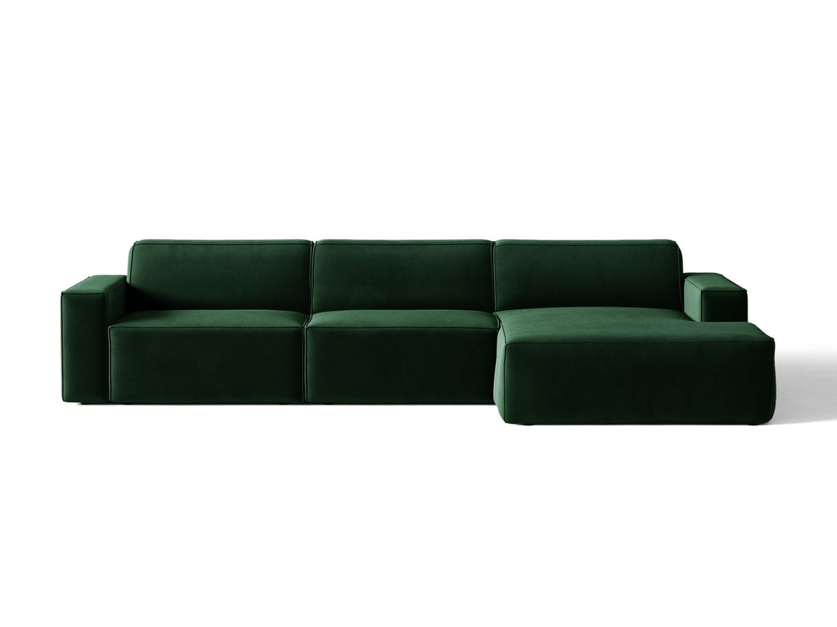 Divano Angolare Componibile Jodie, 4 Posti, 162x284x77