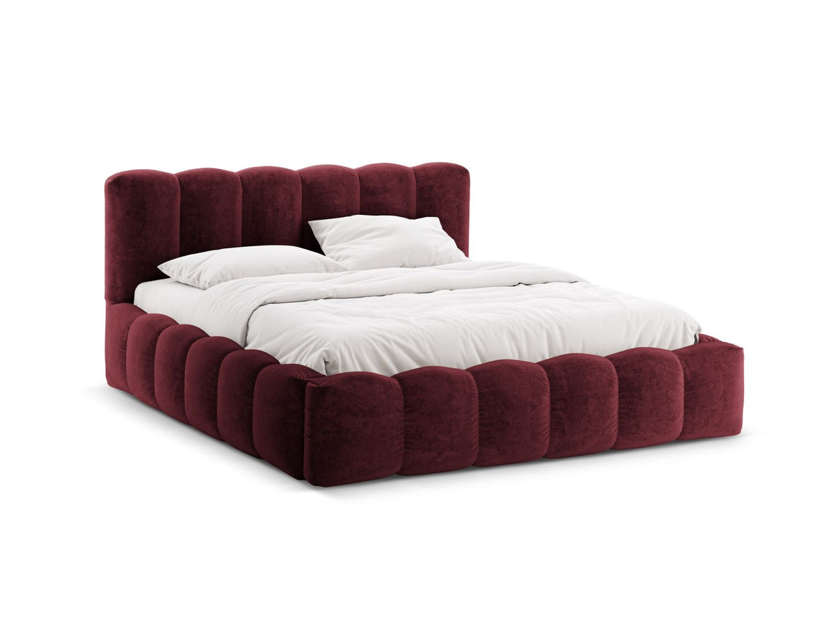 Letto Contenitore con Testata Lupine - Ciliegio 200x200