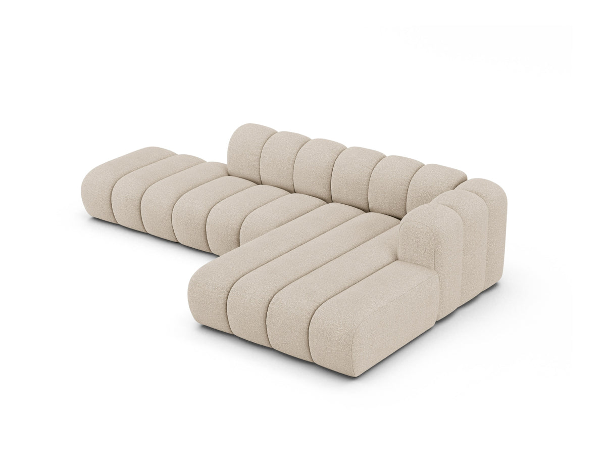 Divano Angolare Componibile Aperto Lupine, 5 Posti, 177x299x70