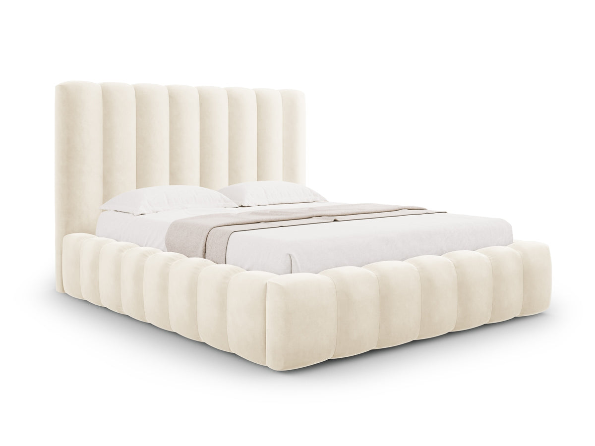 Letto contenitore con testiera, "Kelp", 230x185x125