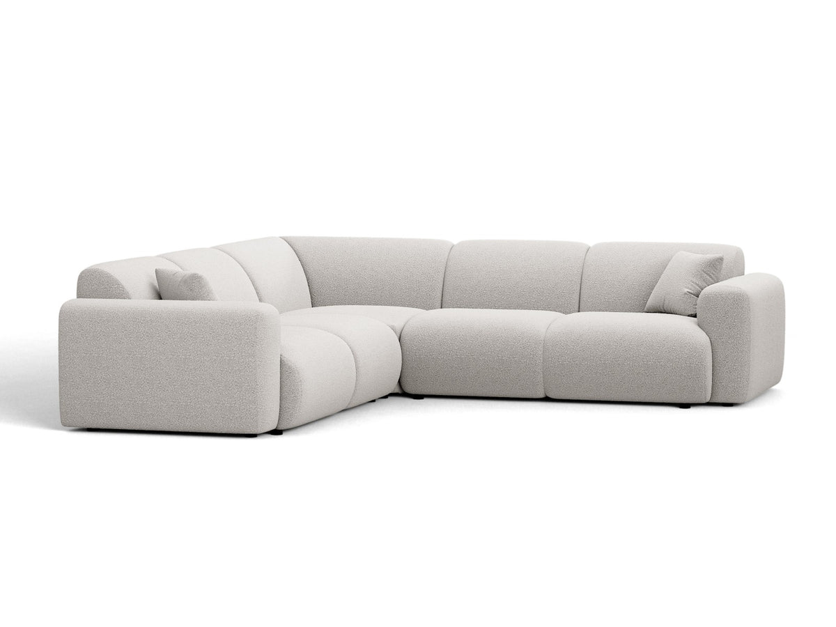 Divano Angolare Simmetrico Molino, 5 Posti, 252x252x72