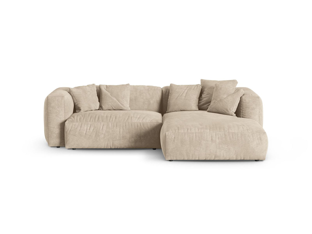 Divano Angolare Componibile XL Martina Seduta Profonda, 2 Posti, 176x280x75