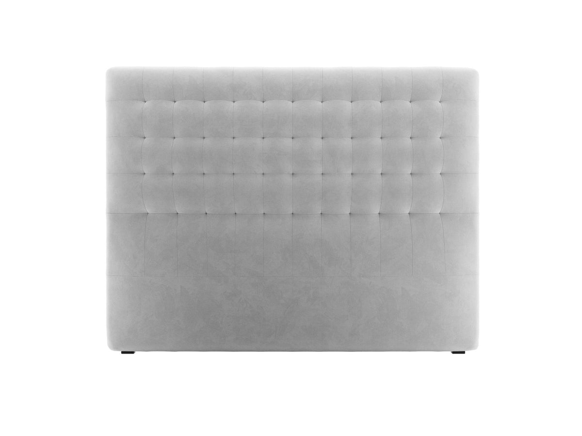 Testiera Nova Alta 120 cm - Grigio Chiaro 160x200