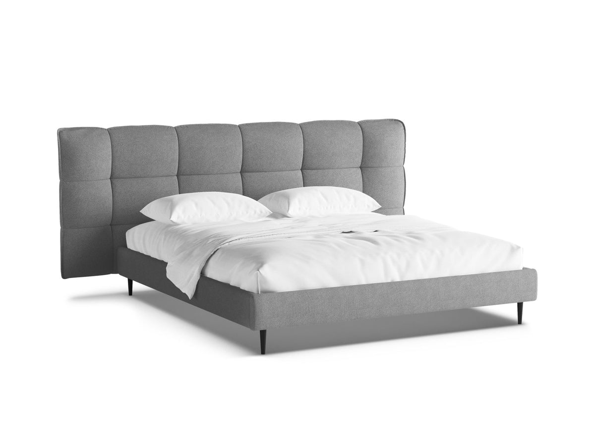 Letto Contenitore con Testata Eric Gambe metallo nero