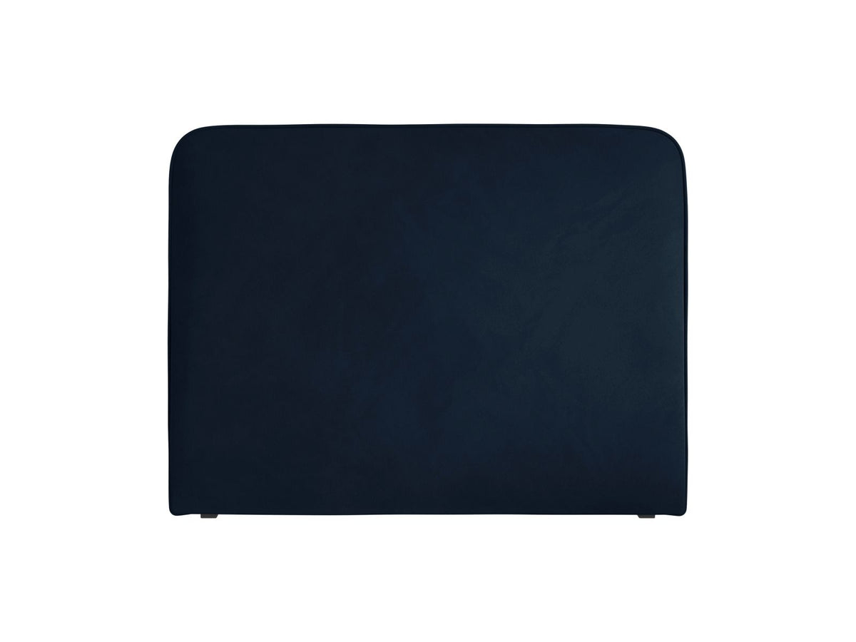 Testiera Jamie Alta 120 cm - Blu Scuro 160x200