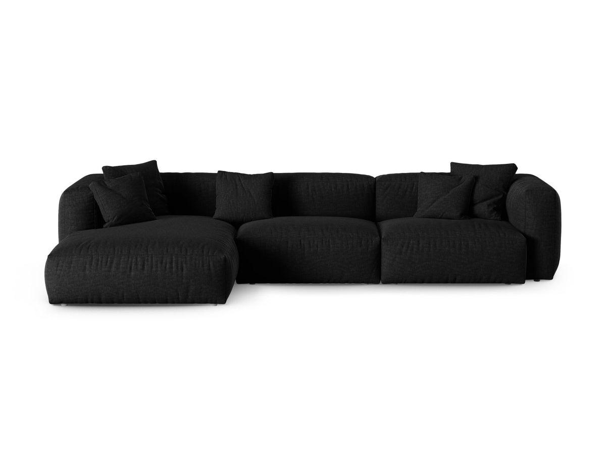Divano Angolare Componibile XL Martina Seduta Profonda, 3 Posti, 176x330x75
