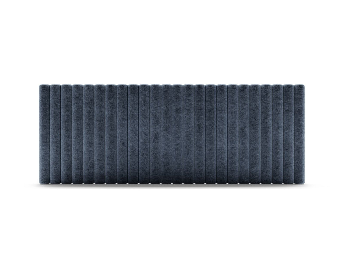 Testata del Letto, "Mistero", 240x13x95 - Blu Scuro