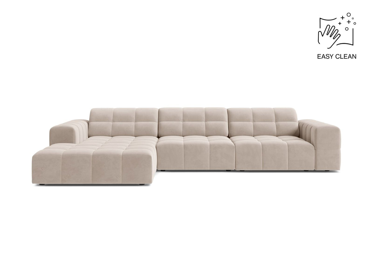 Divano Angolare Jennifer, 4 Posti, 167x294x78