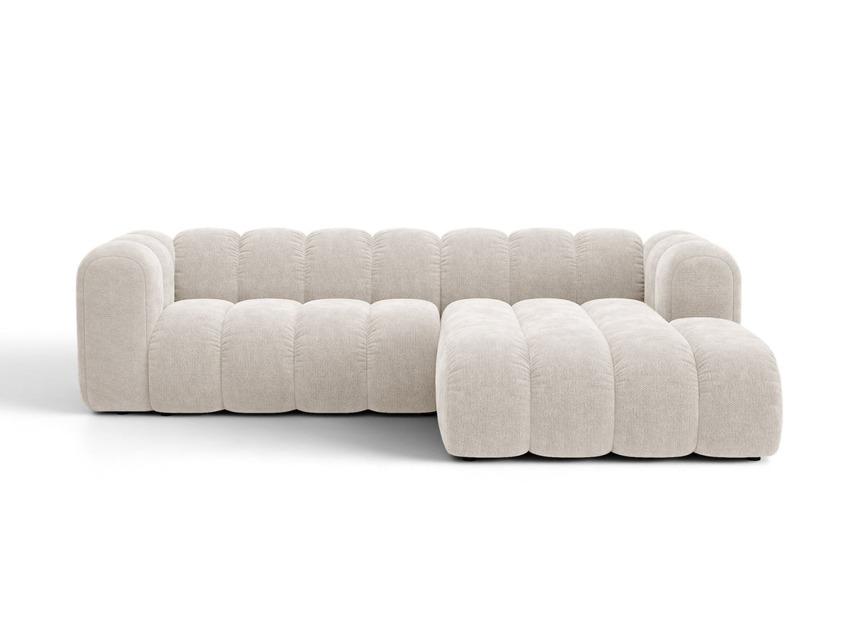 Divano Letto Angolare con Contenitore Lupine, 4 Posti, 177x270x70