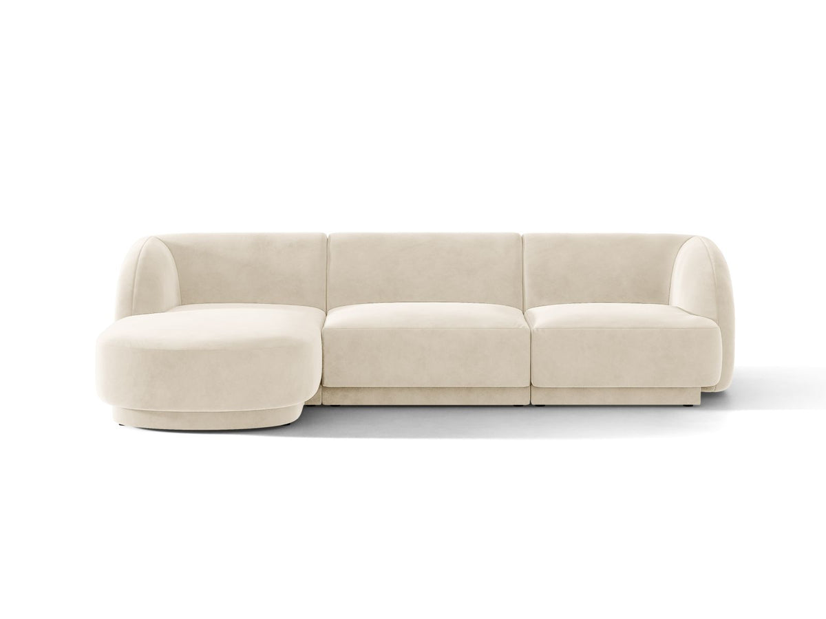 Divano Angolare Miley, 4 Posti, 156x255x70