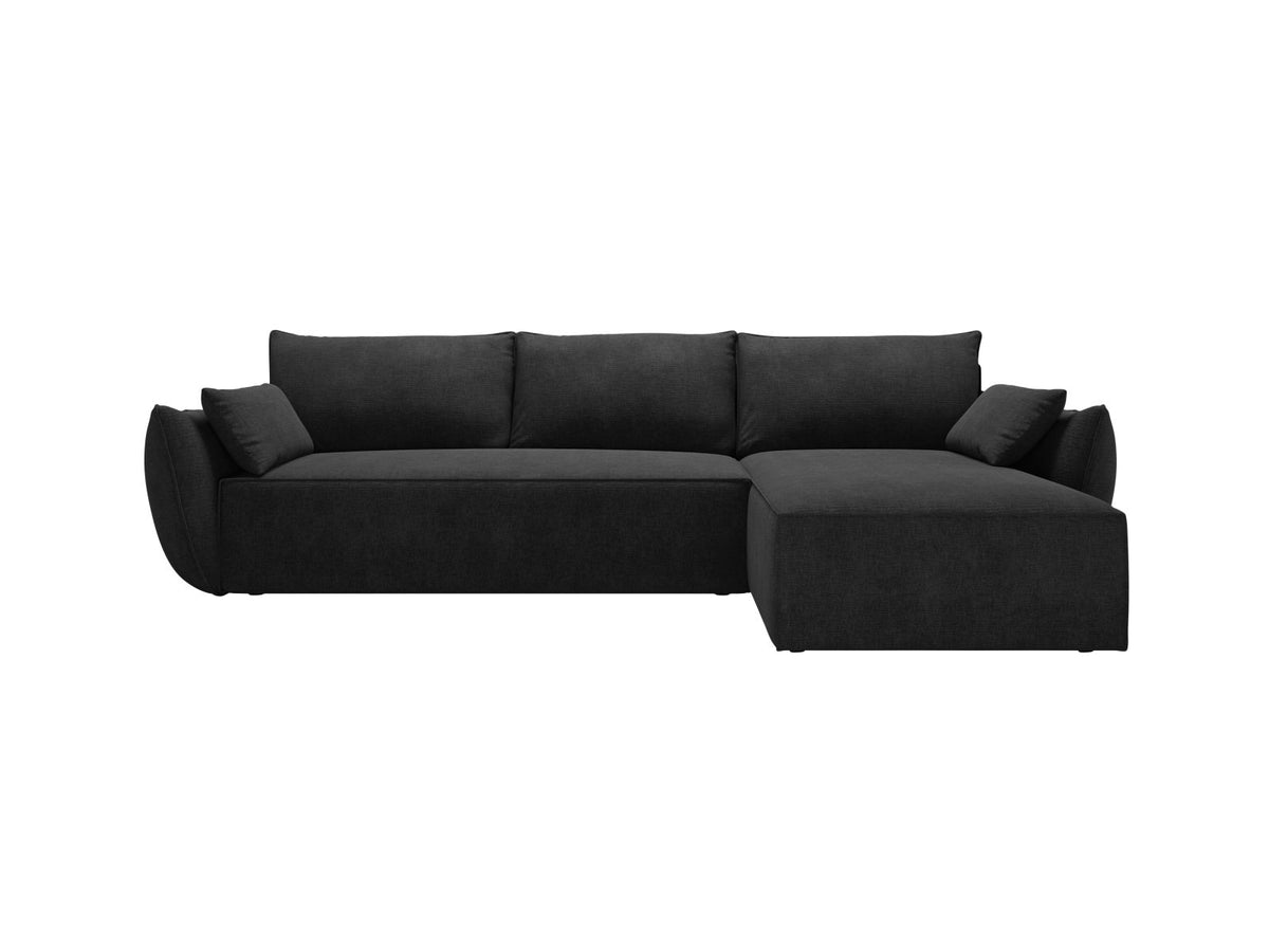 Divano Letto Angolare con Contenitore Kaelle, 4 Posti, 168x262x87