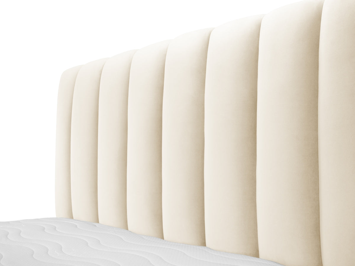 Letto contenitore con testiera, "Kelp", 230x225x125